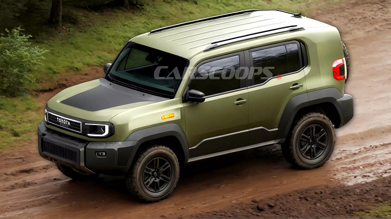 Toyota показала Land Cruiser FJ — самый компактный внедорожник семейства с габаритами Toyota RAV4 и «взрослым» полным приводом как у Prado